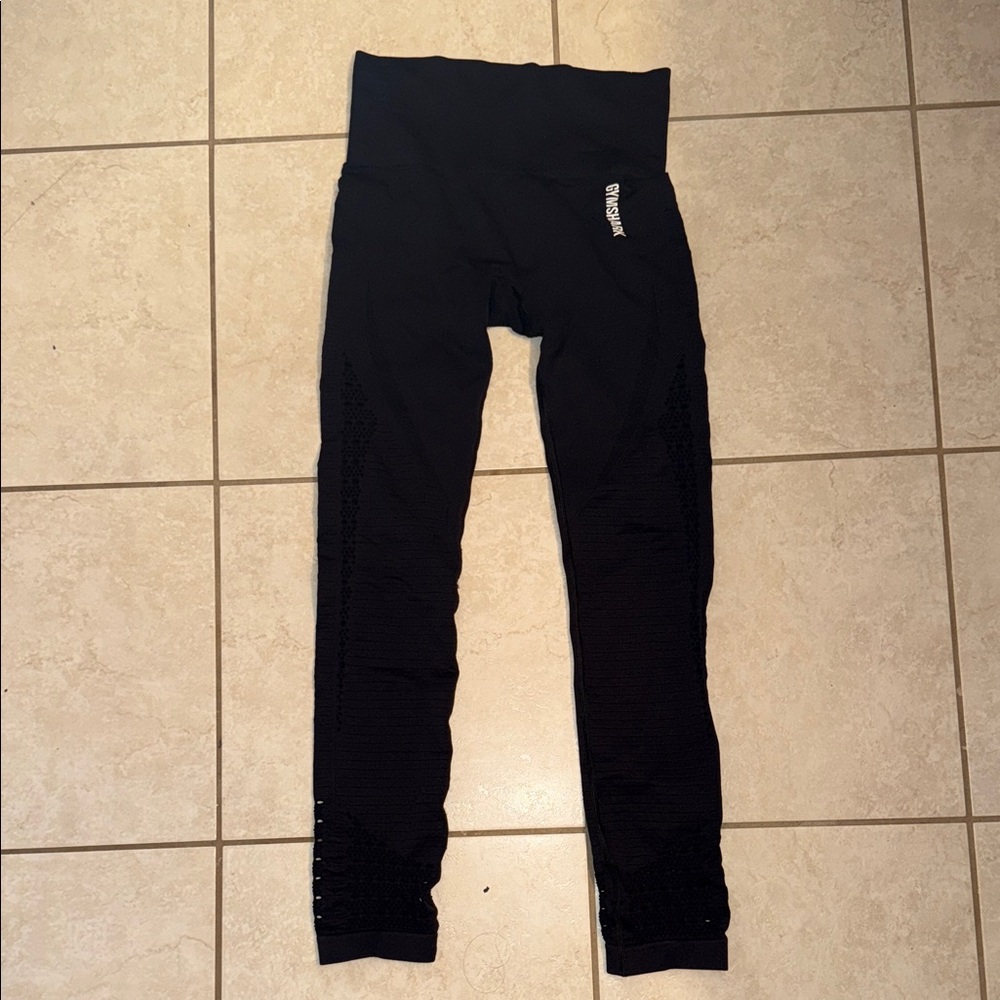 Gymshark Black High-Waisted Leggings